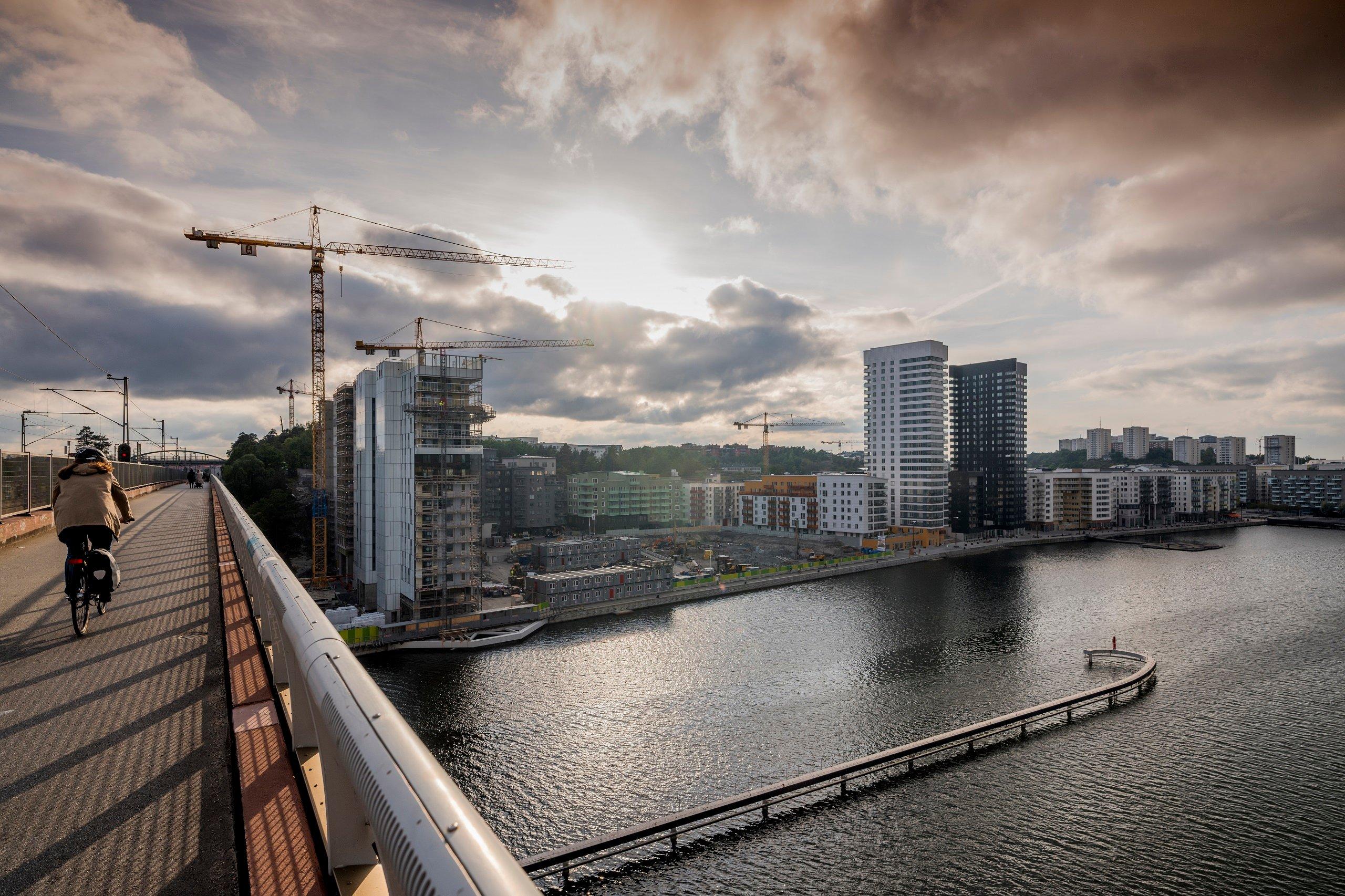 Kaj- och betongarbeten Liljeholmskajen