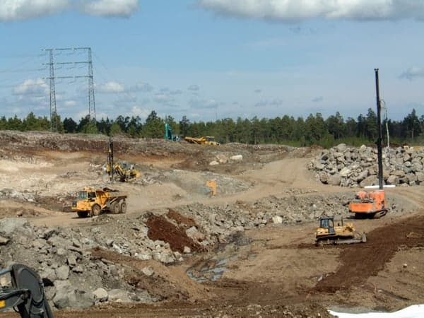 Exploateringsarbete Värmdö Marknad