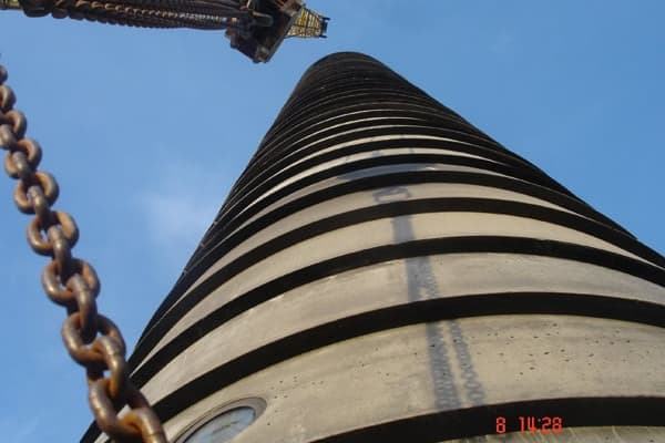 Kaj- och betongarbeten skorsten Sundbyberg