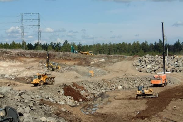 Exploateringsarbete Värmdö Marknad